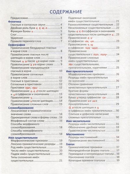 Фотография книги "Необходимый школьный минимум. Русский язык"