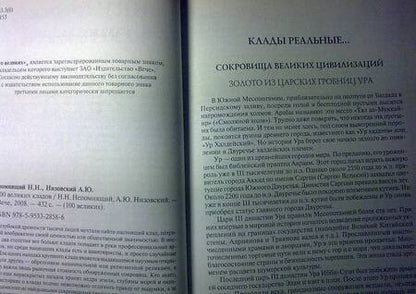 Фотография книги "Непомнящий, Низовский: 100 великих кладов"