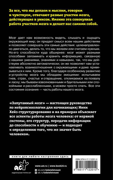 Фотография книги "Ники Хейз: Запутанный мозг. Путеводитель по нейропсихологии"