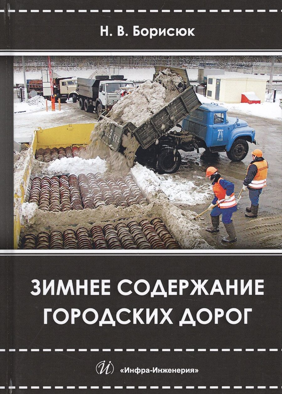 Обложка книги "Никита Борисюк: Зимнее содержание городских дорог. Учебное пособие"