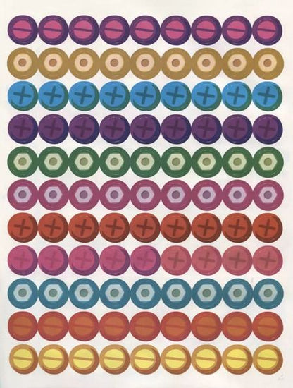 Фотография книги "Никитина, Никитина: Многоразовые развивающие наклейки. Винтики и болтики. Выпуск 3"