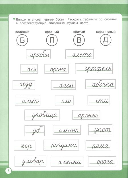 Фотография книги "Никитина, Раджабова, Маврина: Русский язык. 1 класс. Занятия для начальной школы. ФГОС"