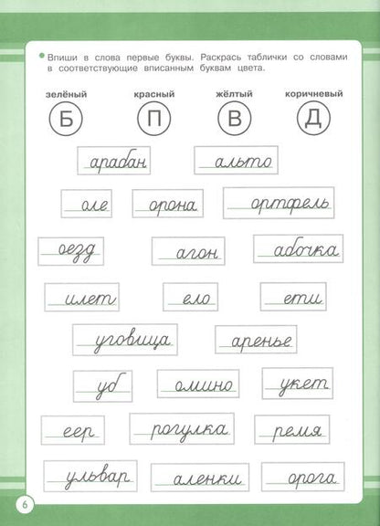 Фотография книги "Никитина, Раджабова, Маврина: Русский язык. 1 класс. Занятия для начальной школы. ФГОС"