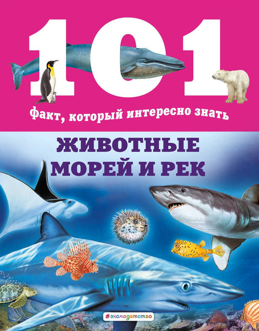 Обложка книги "Нико Домингес: Животные морей и рек"