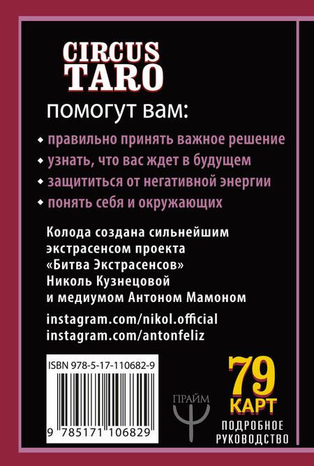 Фотография книги "Николь Кузнецова: СircusTaro. Ключ к пониманию будущего"