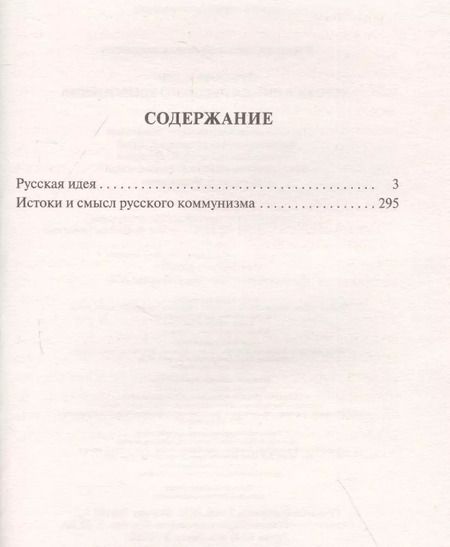 Фотография книги "Николай Бердяев: Русская идея. Истоки и смысл русского коммунизма"