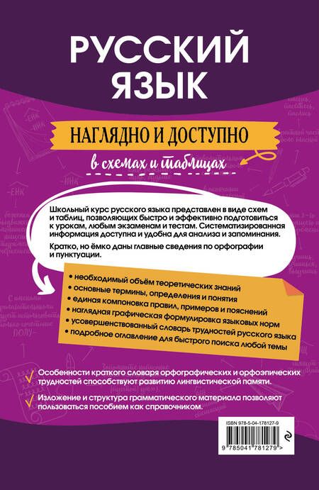 Фотография книги "Николай Борисов: Русский язык: наглядно и доступно"