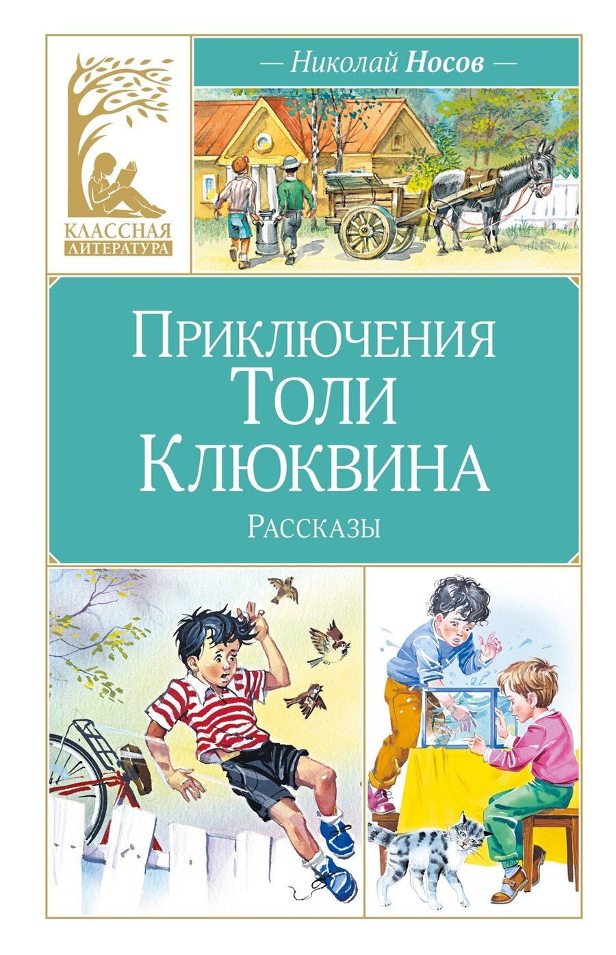 Обложка книги "Николай Николаевич: Приключения Толи Клюквина"