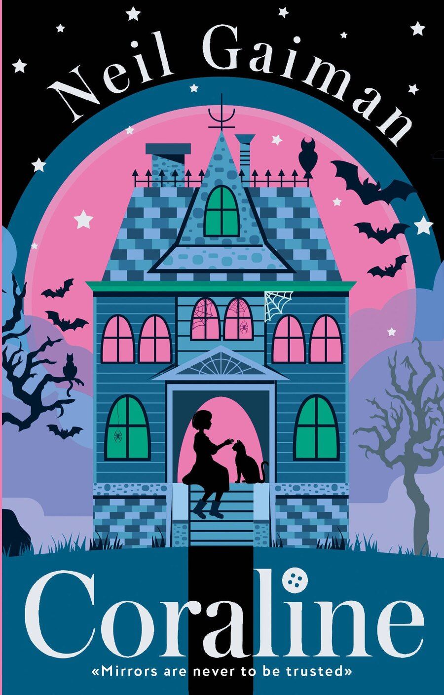 Обложка книги "Нил Гейман: Coraline"