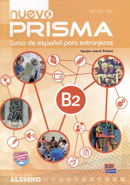 Обложка книги "Nuevo Prisma B2 - Libro del alumno"