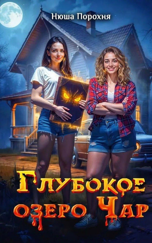 Обложка книги "Нюша Порохня: Глубокое озеро Чар"