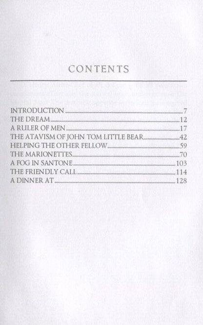 Фотография книги "O., Генри: Collected Short Stories IV. The Dream. A Ruler of Men. The Friendly Call"