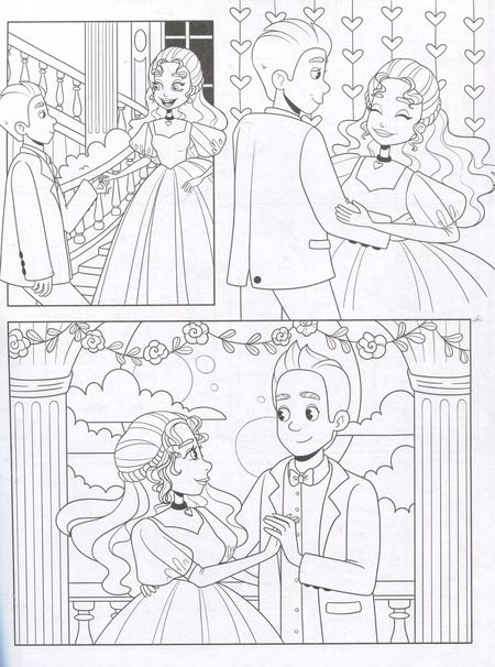 Фотография книги "О. Ужова: Кукольная жизнь. Комиксы-раскраска"