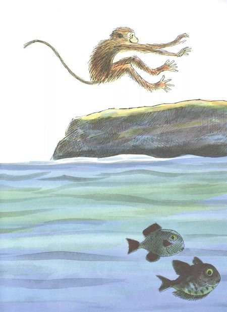 Фотография книги "Обезьянка и крокодил"