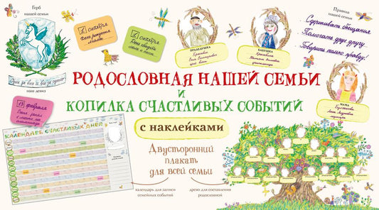 Обложка книги "Оболенская: Родословная нашей семьи + Копилка счастливых событий и знаменательных дат"