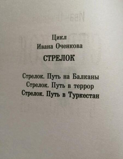Фотография книги "Оченков: Стрелок. Путь в Туркестан"