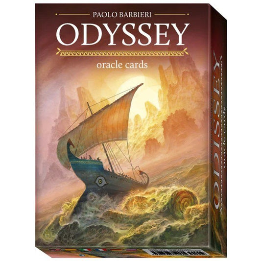 Обложка книги "Паоло Барбьери: Оракул ОДИССЕЯ/Odyssey Oracle (на англ. языке)"