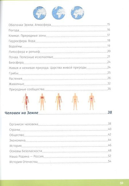 Фотография книги "Окружающий мир. 1-4 классы. Сборник шпаргалок"