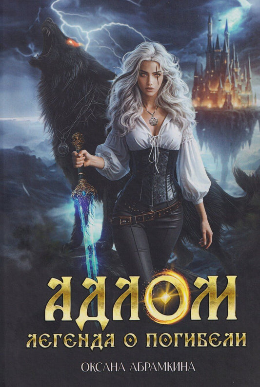 Обложка книги "Оксана Абрамкина: АДЛОМ. Легенда о погибели"