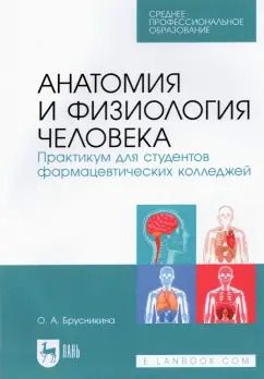 Обложка книги "Ольга Брусникина: Анатомия и физиология человека. Практикум для студентов фармацевтических колледжей"
