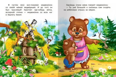 Фотография книги "Ольга Дмитриева: Сказка про медвежонка"