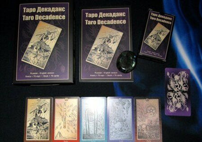 Фотография книги "Ольга Добрицына: Таро Декаданс (книга + 78 карт)"