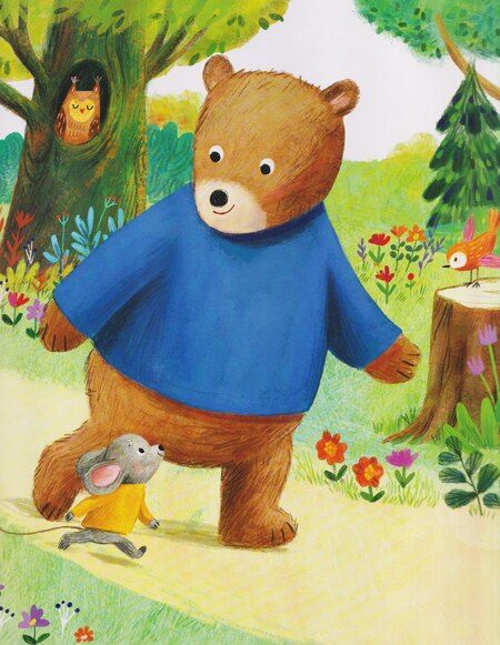 Фотография книги "Ольга Голубятникова: Мышка и мишка"