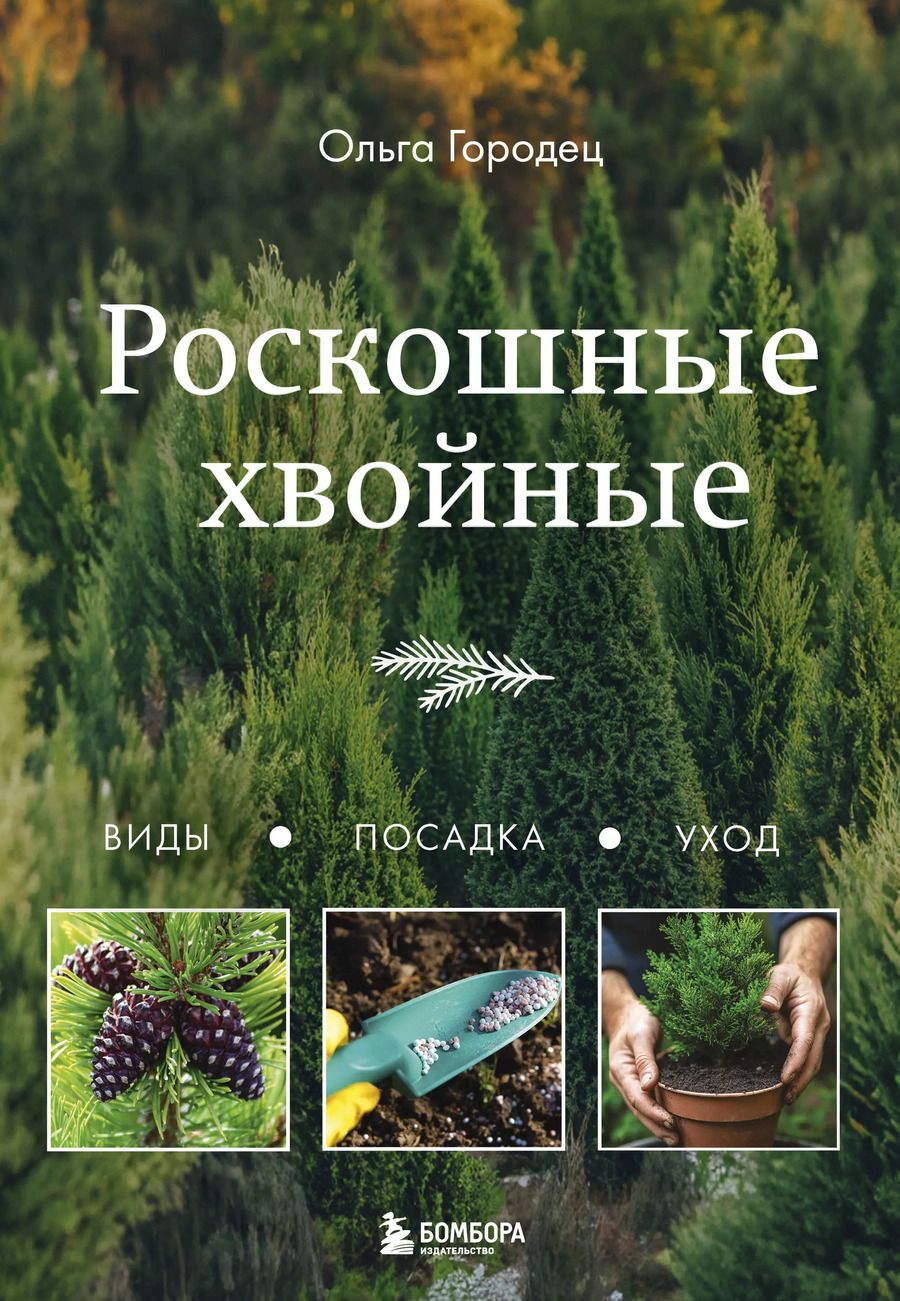 Обложка книги "Ольга Городец: Роскошные хвойные: виды, посадка, уход"