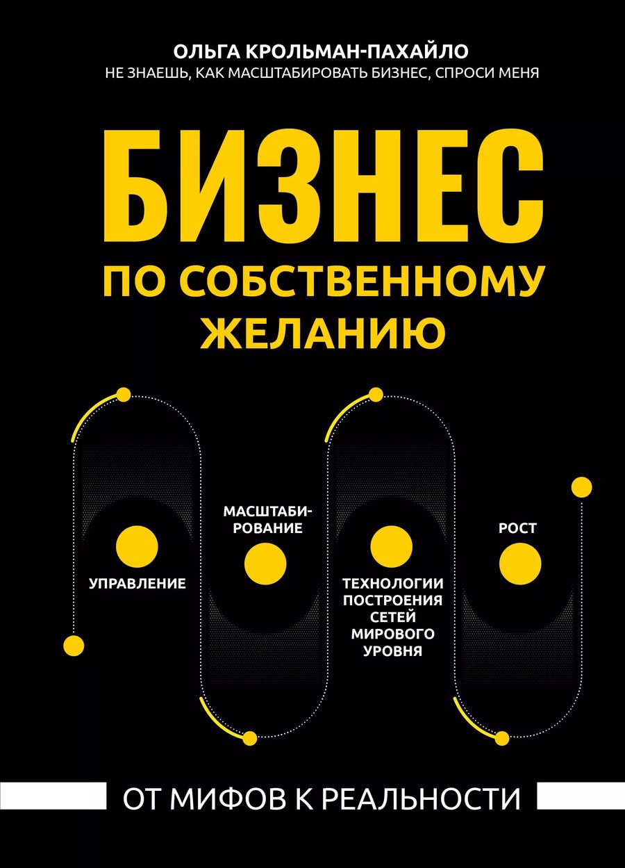 Обложка книги "Ольга Крольман-Пахайло: Бизнес по собственному желанию. От мифов к реальности"