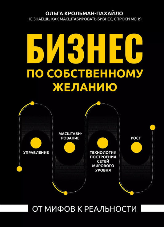 Обложка книги "Ольга Крольман-Пахайло: Бизнес по собственному желанию. От мифов к реальности"