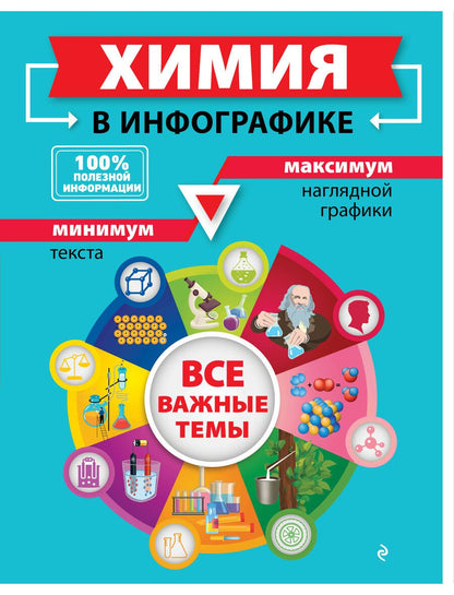 Обложка книги "Ольга Лаптева: Химия в инфографике"