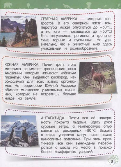 Фотография книги "Ольга Подорожная: Дикие животные. Моя первая энциклопедия с наклейками"