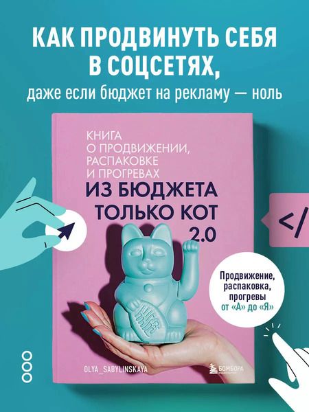 Фотография книги "Ольга Сабылинская: Из бюджета только кот 2.0"