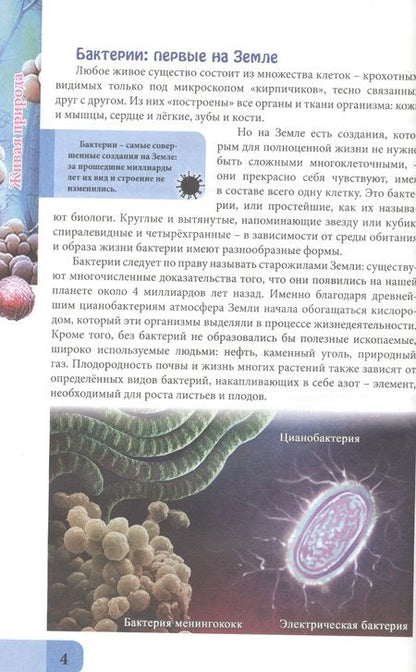 Фотография книги "Ольга Тяжлова: ЭНЦИКЛОПЕДИЯ. В МИРЕ ЗНАНИЙ. ЖИВАЯ ПРИРОДА"