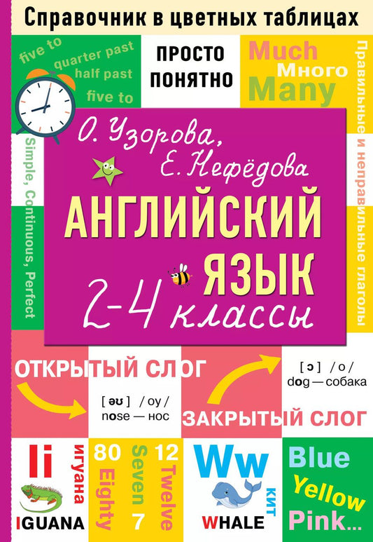 Обложка книги "Ольга Узорова: Английский язык. 2-4 классы"