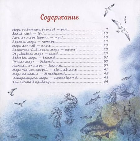 Фотография книги "Ольга Вербицкая: Мокрая книжка. Осторожно! Внутри тринадцать морей и три океана в придачу"