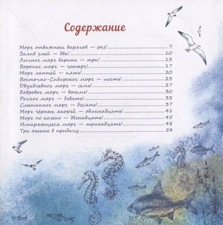Фотография книги "Ольга Вербицкая: Мокрая книжка. Осторожно! Внутри тринадцать морей и три океана в придачу"