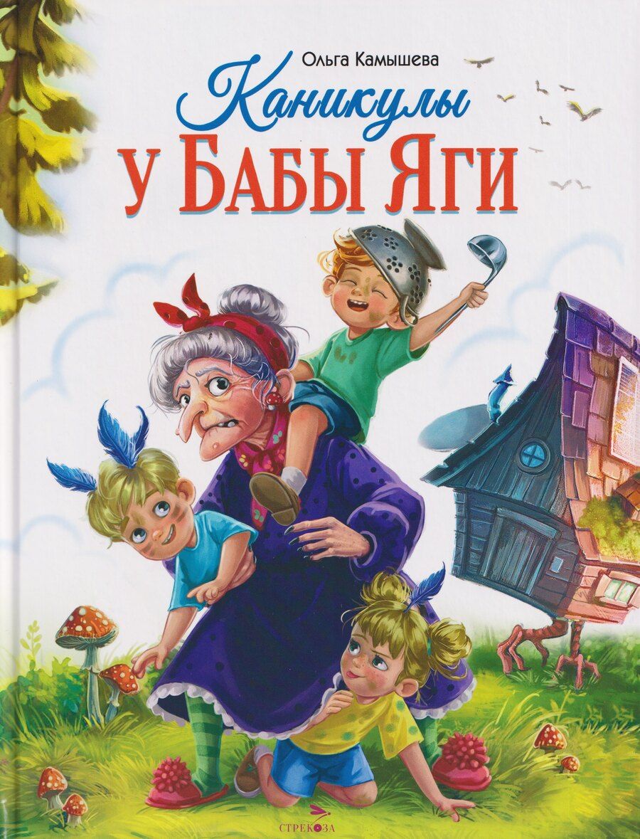 Обложка книги "Ольга Владимировна: Каникулы у Бабы Яги"