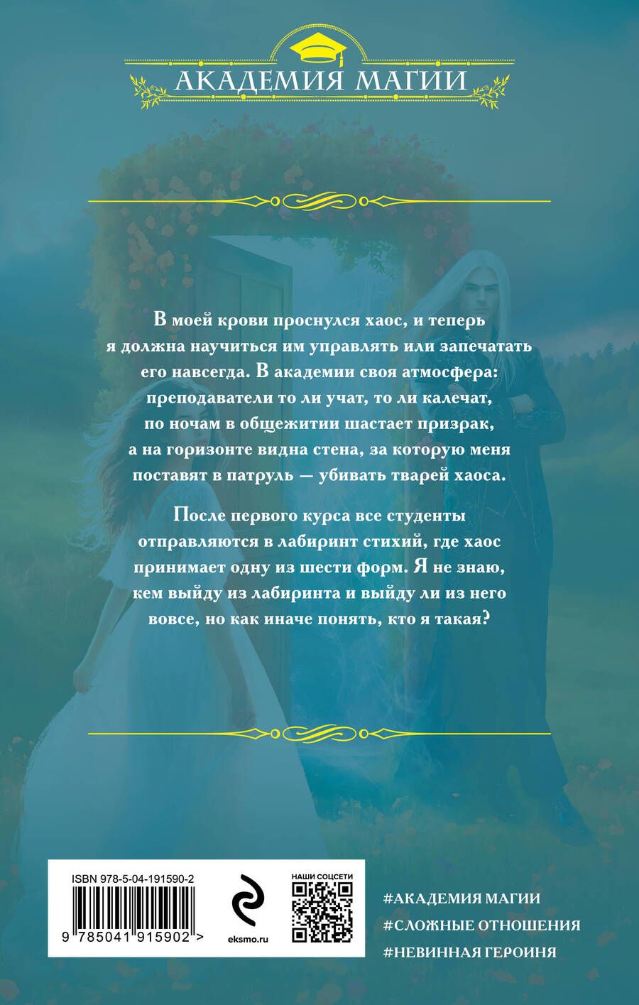 Обложка книги "Ольга Ярошинская: Академия хаоса. Лабиринт стихий"