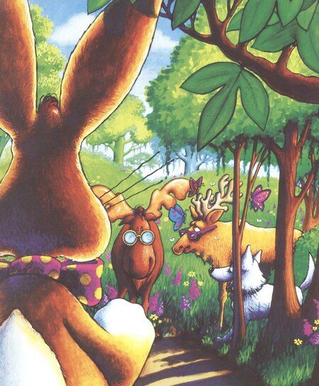 Фотография книги "Оливер, Райт: Кролик Прыг-Скок и его забавная мордочка"