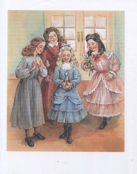 Фотография книги "Олкотт: Маленькие женщины"