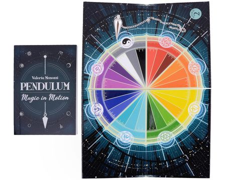 Фотография книги "Pendulum - Magic in Motion / Оракул Маятник - Магия в движении (маятник + двусторонняя приборная панель + книга)"