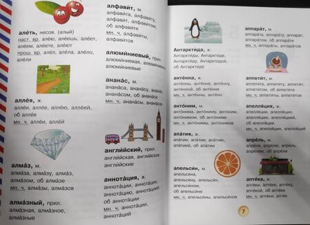 Фотография книги "Орфографический словарь русского языка для младших школьников"