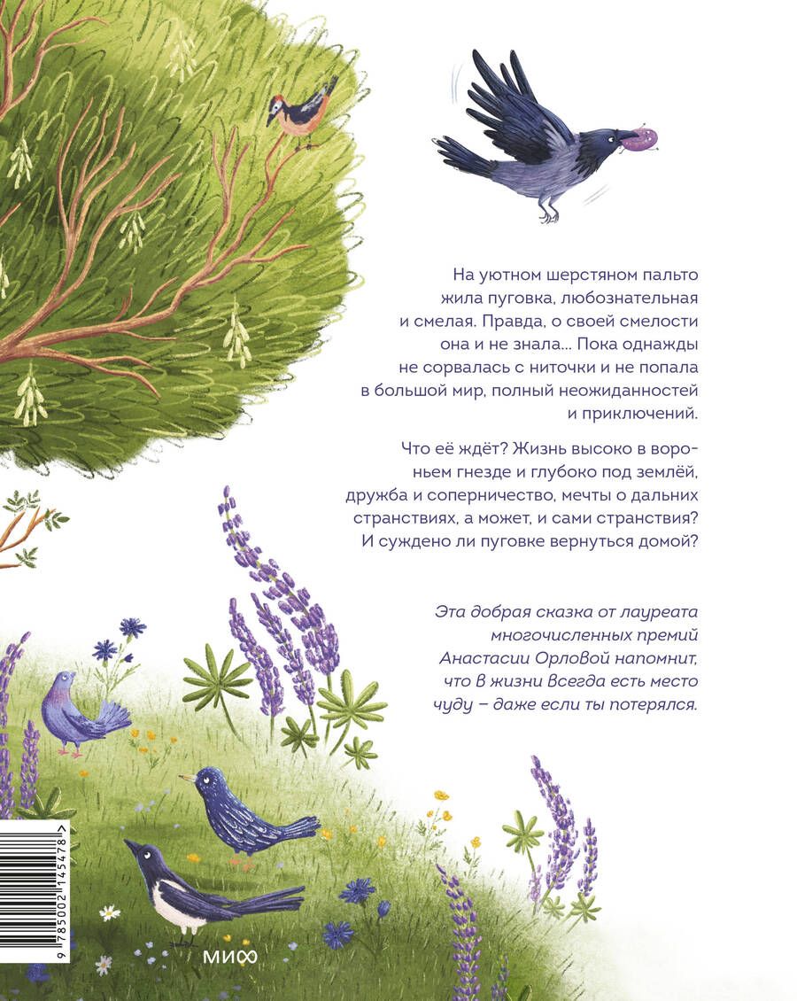 Обложка книги "Орлова Анастасия: Пуговка, которая потерялась"