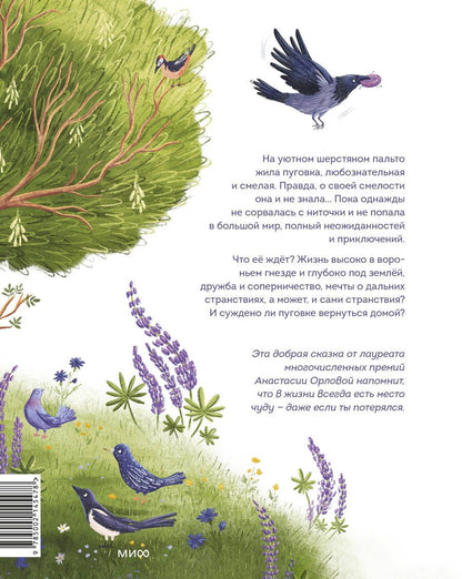 Обложка книги "Орлова Анастасия: Пуговка, которая потерялась"