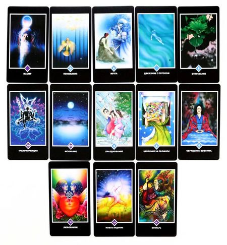 Фотография книги "Ошо Дзен Таро. Всеобъемлющая игра Дзен, 79 карт"