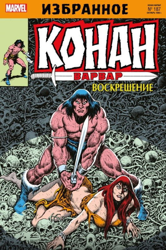 Обложка книги "Оусли: Конан-варвар. Воскрешение"