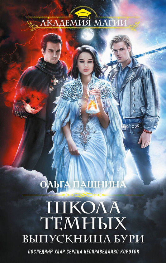 Обложка книги "Пашнина: Школа темных. Выпускница бури"