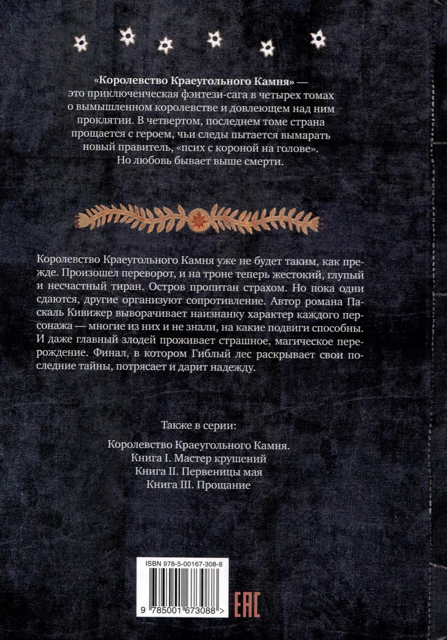 Обложка книги "Паскаль Кивижер: Королевство Краеугольного Камня. Отвага. Книга IV"