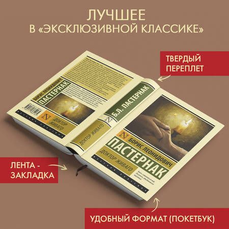 Фотография книги "Пастернак: Доктор Живаго"